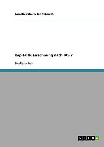 Kapitalflussrechnung nach IAS 7