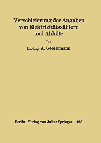 Verschleierung der Angaben von Elektrizitätszählern und Abhilfe