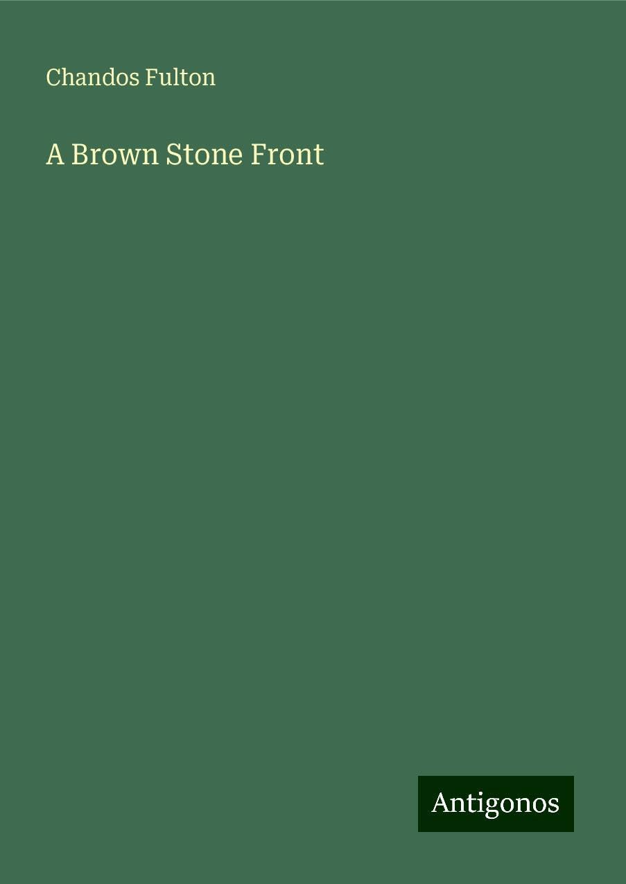 A Brown Stone Front