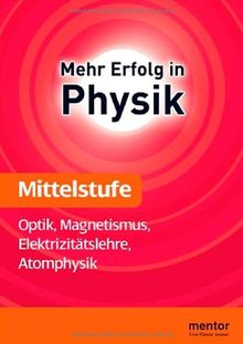 Lernhilfe Physik Mittelstufe. Physik. Optik, Magnetismus, Elektrizitätslehre, Atomphysik. Mittelstufe 2: Mit ausführlichem Lösungsteil zum Heraustrennen