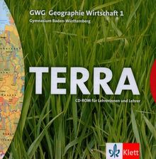 TERRA GWG (Geographie-Wirtschaft), Ausgabe Gymnasium Baden-Württemberg, Bd.1 : 5. Schuljahr, 1 CD-ROM für Lehrerinnen und Lehrer Für Windows 95/97/NT/XP und MacOS ab 8.6