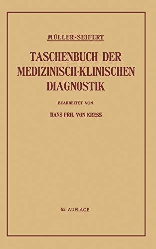 Taschenbuch der Medizinisch-Klinischen Diagnostik