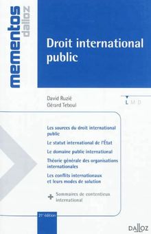 Droit international public