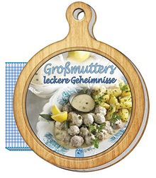 Rezeptbuch "Großmutters leckere Geheimnisse": 13 x 16 cm (Das besondere Rezeptbuch / Brettchen, Band 6)