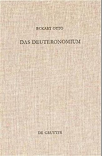 Das Deuteronomium: Politische Theologie und Rechtsreform in Juda und Assyrien (Beihefte zur Zeitschrift für die alttestamentliche Wissenschaft, Band 284)