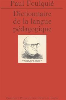 Dictionnaire de la langue pédagogique