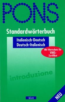 PONS Standardwörterbuch, Italienisch von Godon, Susanne, Ferraris, Anna | Buch | Zustand sehr gut