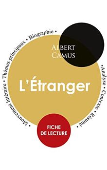 Fiche de lecture L'Etranger (Etude intégrale)