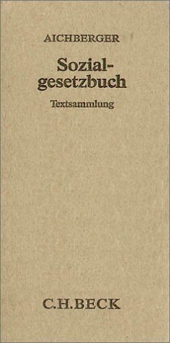 Sozialgesetzbuch ohne Fortsetzungsnotierung