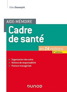 Cadre de santé : en 24 notions