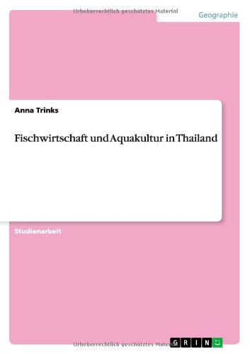 Fischwirtschaft und Aquakultur in Thailand