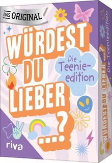 Würdest du lieber …? – Die Teenieedition: Das Original. Der Spieleklassiker für Teenager. Geschenk zu Geburtstag, Weihnachten, Spieleabend. Ab 12 J. (Würdest du lieber …?, Band 7)