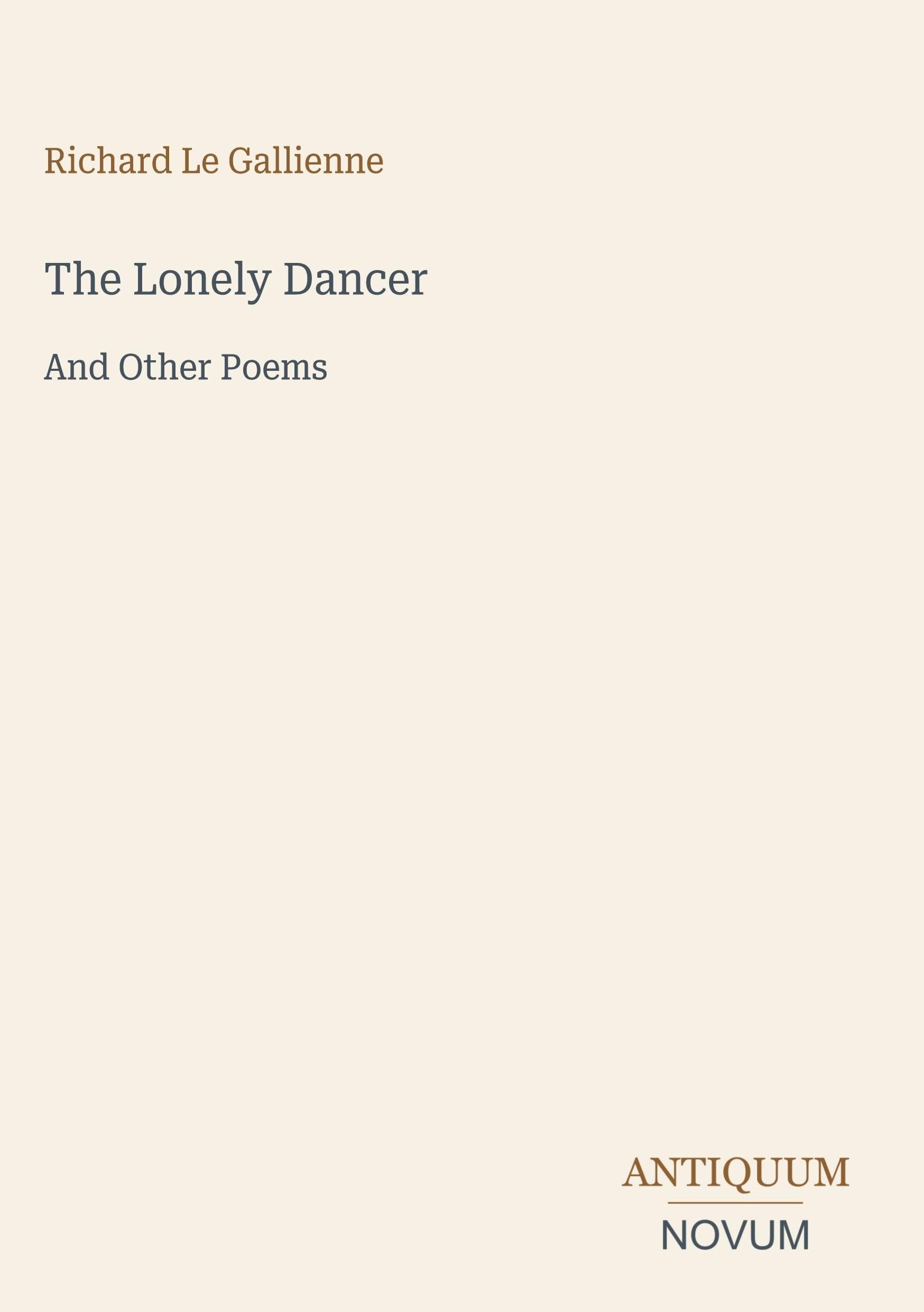 The Lonely Dancer