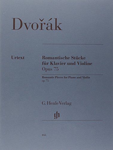 Dvorák Antonín - Romantische Stücke op 75 für Klavier und Violine - Antonin Dvorak Kartoniert (TB)
