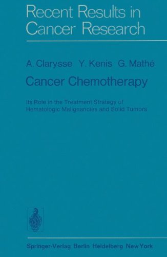 Cancer Chemotherapy (Recent Results in Cancer Research)