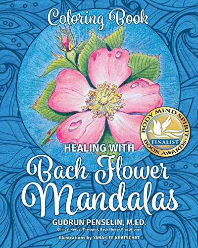 Healing with Bach Flower Mandalas: Coloring Book