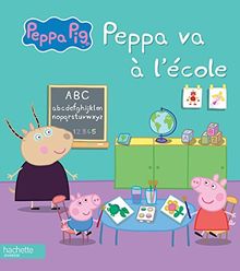 Peppa va à l'école