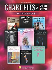 Chart Hits of 2019-2020 Big-Note Piano Songbook