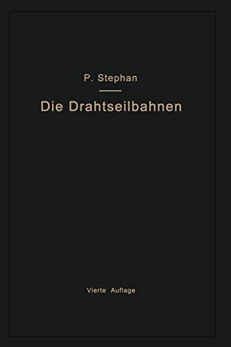 Die Drahtseilbahnen (Schwebebahnen) einschließlich der Kabelkrane und Elektrohängebahnen