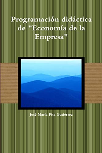 Programación didáctica de Economía de la Empresa
