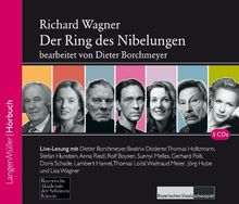 Der Ring des Nibelungen. 5 CDs: Live-Lesung der Ensemblemitglieder des Bayerischen Staatsschausspiels