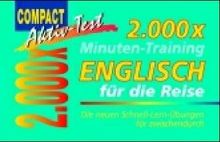 2000 x Minuten-Training, Englisch für die Reise
