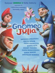 Gnomeo & Juliet [DVD]+[KSIĄŻKA] [Region 2] (IMPORT) (Keine deutsche Version)