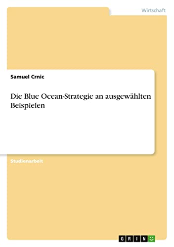 Die Blue Ocean-Strategie an ausgewählten Beispielen