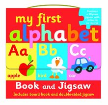 My First Alphabet Book and Jigsaw Puzzle Set