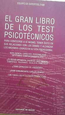 Gran libro test psicotecnicos (Psicologia (de Vecchi))