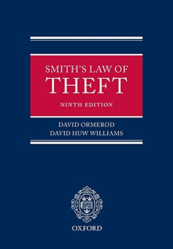 Smith's Law of Theft: Ninth Edition: The Law of Theft (Revised)