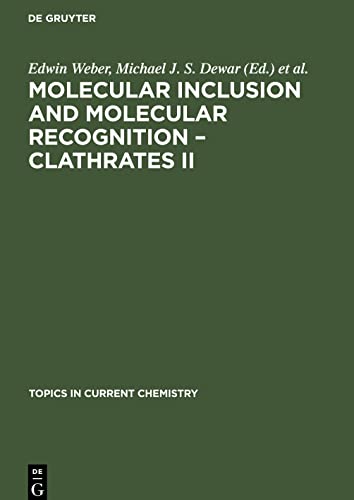 Molecular Inclusion and Molecular Recognition - Clathrates II
