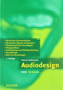 Audiodesign: Akustische Kommunikation, akustische Signale und Systeme, psychoakustische Grundlagen, Klangsynthese, Audioediting und Effektbearbeitung, Sounddesign, Bild-Ton-Beziehungen