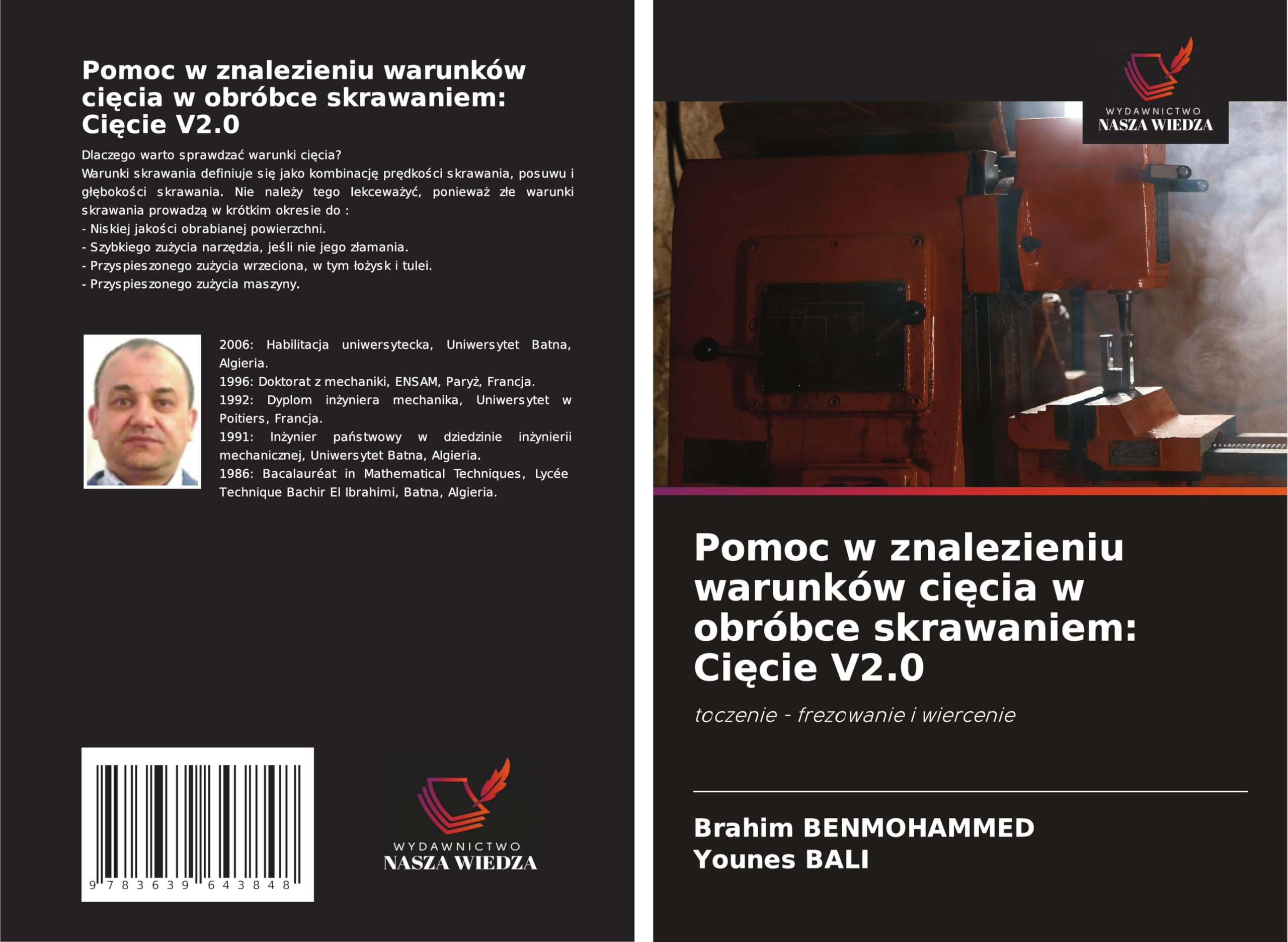 Pomoc w znalezieniu warunków ci¿cia w obróbce skrawaniem: Ci¿cie V2.0: toczenie - frezowanie i wiercenie