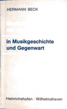 Methoden der Werkanalyse in Musikgeschichte und Gegenwart