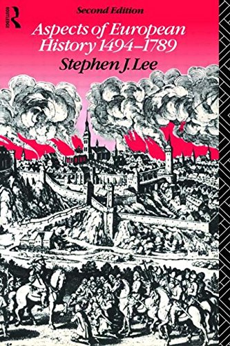 Aspects of European History 1494-1789 (University Paperbacks)