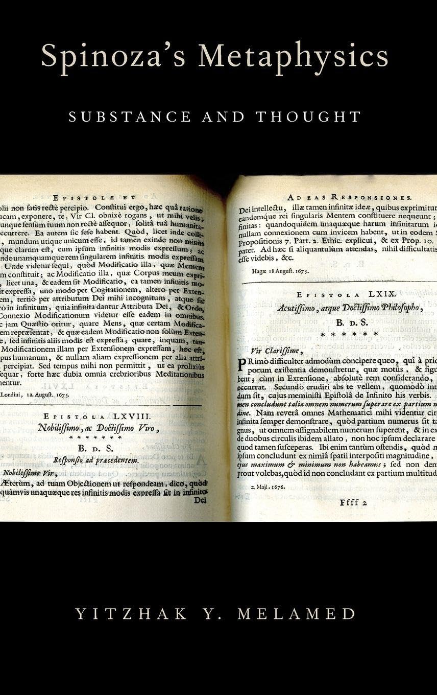 Spinoza's Metaphysics: Substance and Thought