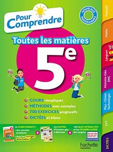 Pour comprendre toutes les matières 5e : nouveaux programmes