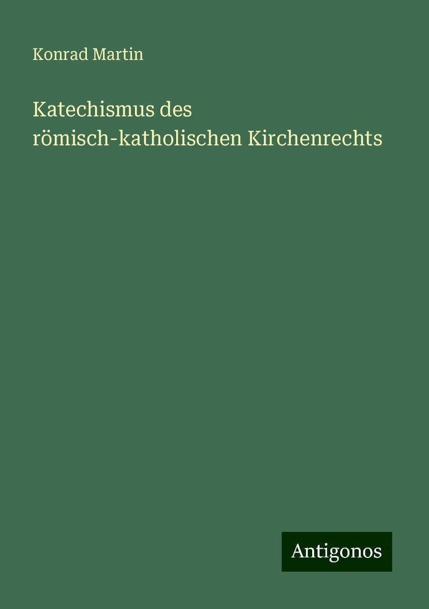 Katechismus des römisch-katholischen Kirchenrechts