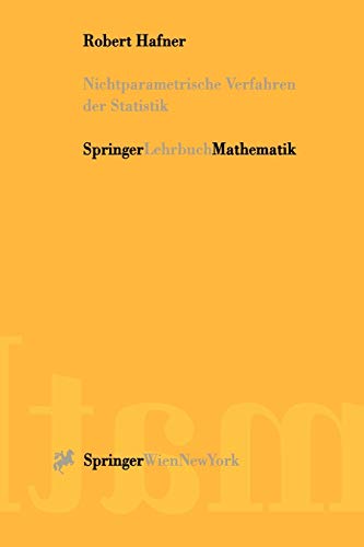 Nichtparametrische Verfahren der Statistik (German Edition)