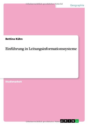 Einführung in Leitungsinformationssysteme