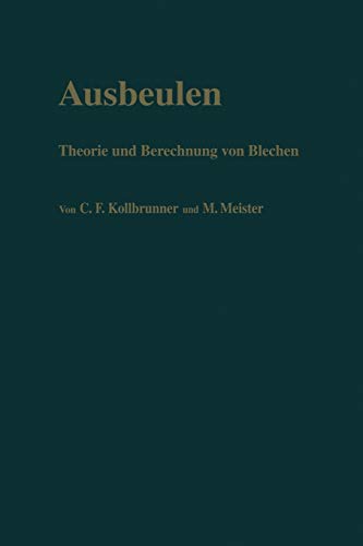 Ausbeulen: Theorie und Berechnung von Blechen