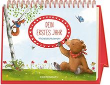 Wickeltischkalender - BabyBär - Dein erstes Jahr