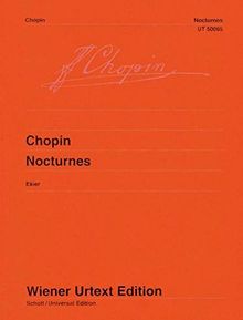 Nocturnes: Nach den Autographen, Abschriften und Originalausgaben. Klavier. (Wiener Urtext Edition)
