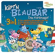 Käpt'n Blaubär - Das Karten-Spiel - 3 in 1: Das unglaubliche Seemannsgarn-Mau-Mau / Das legendäre Klabautermann-Skat / Der geheimnisvolle Schwarze Pirat