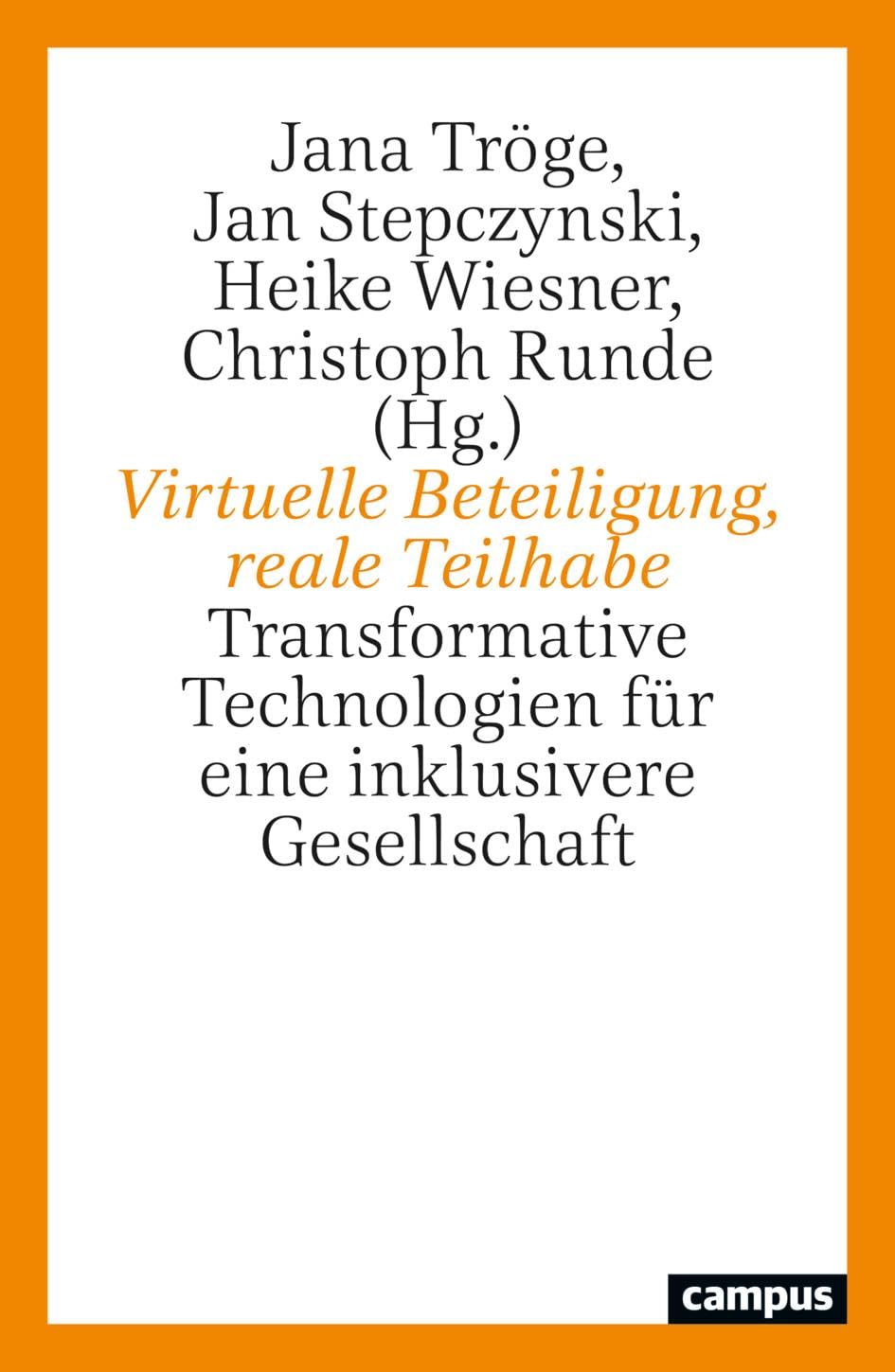 Virtuelle Beteiligung, reale Teilhabe: Transformative Technologien für eine inklusivere Gesellschaft
