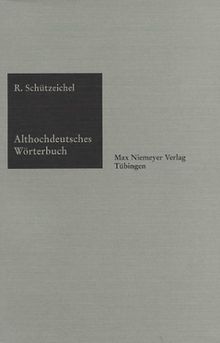 Althochdeutsches Wörterbuch