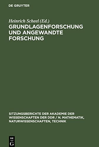 Grundlagenforschung und angewandte Forschung: Dem Wirken Kurt Schwabes gewidmet