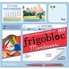 Frigobloc Hebdomadaire 2023 Montessori (de sept. 2022 à déc. 2023): Calendrier d'organisation familiale