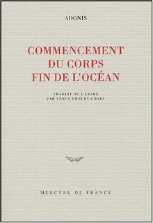 Commencement du corps, fin de l'océan